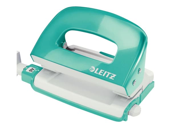 Leitz NeXXt 50601051, 10 arkkia, Turkoosi, Harmaa, Metalli, Muovi, 8 cm, 5,5 mm, A4, A5, A6, Folio, US-Quart, 8 x 8 x 8 cm