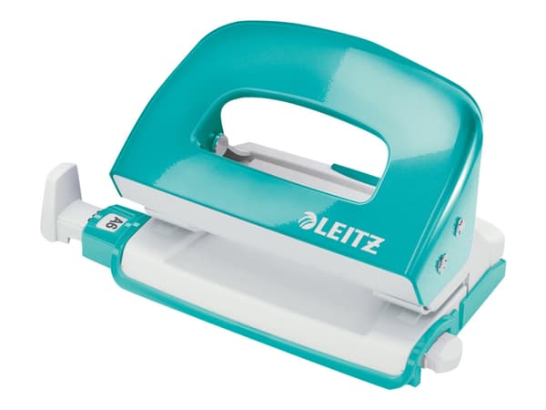 Leitz NeXXt 50601051, 10 arkkia, Turkoosi, Harmaa, Metalli, Muovi, 8 cm, 5,5 mm, A4, A5, A6, Folio, US-Quart, 8 x 8 x 8 cm