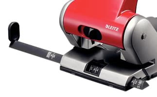 Leitz - Guidebarre til hullemaskine - ABS plastik - mørkegrå - for P/N: 51800025, 51800035, 51800095