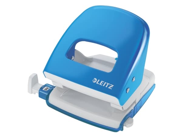 Hulapparat Leitz 5008 2 hul 30ark lysblå lysblå