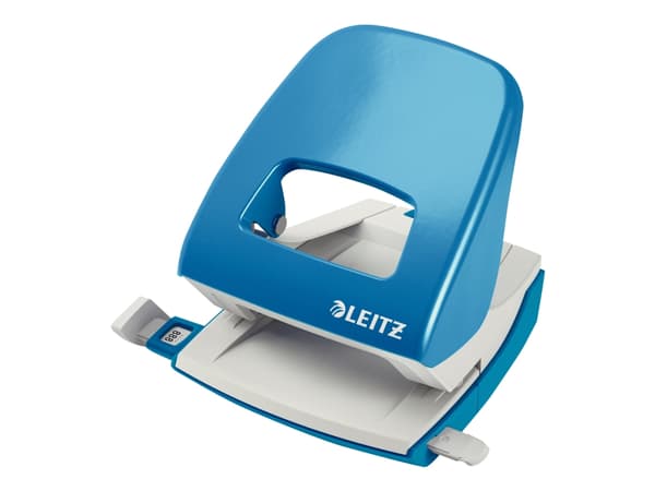 Hulapparat Leitz 5008 2 hul 30ark lysblå lysblå