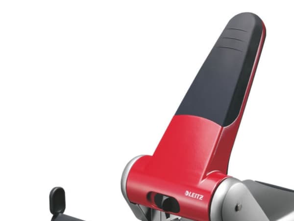 Leitz Heavy Duty Hole Punch 5180, 65 arkkia, Punainen, 8 cm, 1 kg, 220 x 100 x 130 mm
