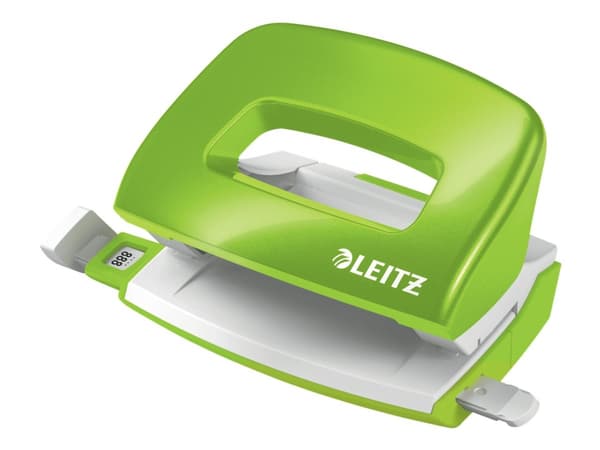 Leitz NeXXt 50601054, 10 arkkia, Vihreä, Metalli, Muovi, 8 cm, 5,5 mm, A4, A5, A6