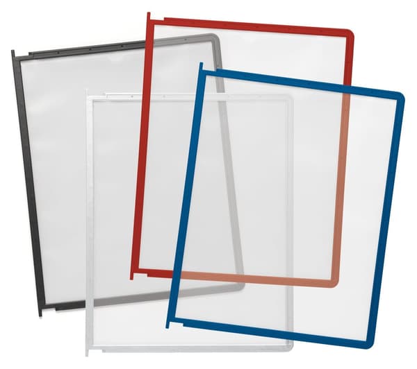 Panel SHERPA med stift A4 röd 5st