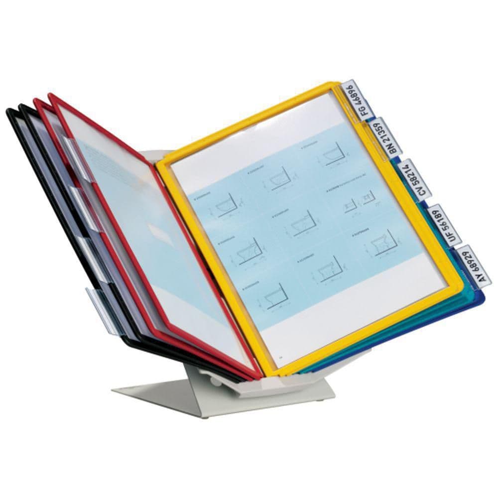 Bords/Väggställ A4 Vario med 10 ramar