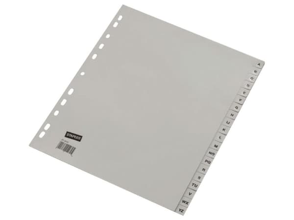 Ahrend Ofc-tab1 Tabulaattorit A4 A - Z Harmaa / Set 20 Pieces