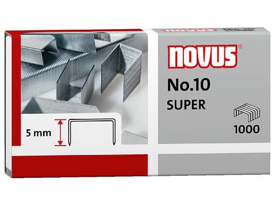 Novus B 225, 25 ark, Svart, Metall, Plast, 8 cm, A4, A6, A5, 5,5 mm
