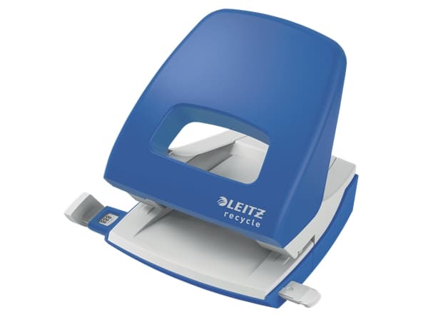 Leitz NeXXt Recycle - Hullstanser - 30 ark / 3 mm - plast, metall - blå