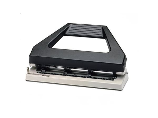 Rexel V430 - Hullstanser - robust - 30 ark - 4 hull - presstøpt aluminiium - svart