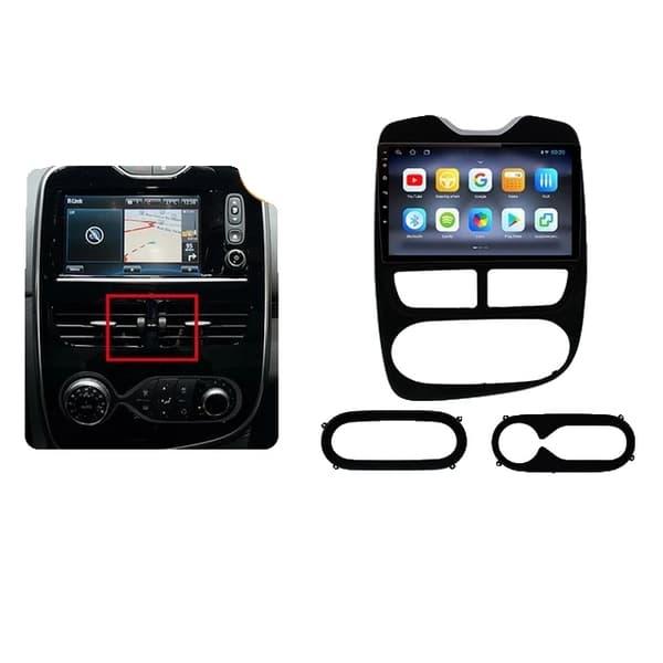 Carplay-bilradio, trådløs, Renault Clio 4, WiFi 2GB-32GB B-2