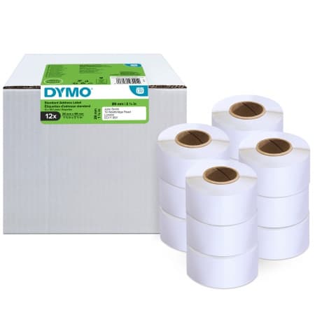 LabelWriter 28mm x 89mm std. address labels (12 pack) (1 stk.)