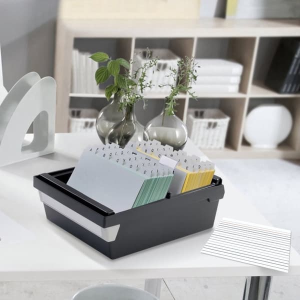 Kangaro K-6104 System Card Line 12,5x20 cm 100 ark hvid