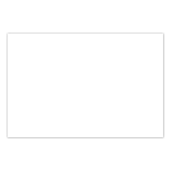 Kangaro K-6102-WI Systemkort Blank 10x15 cm 100 ark hvid