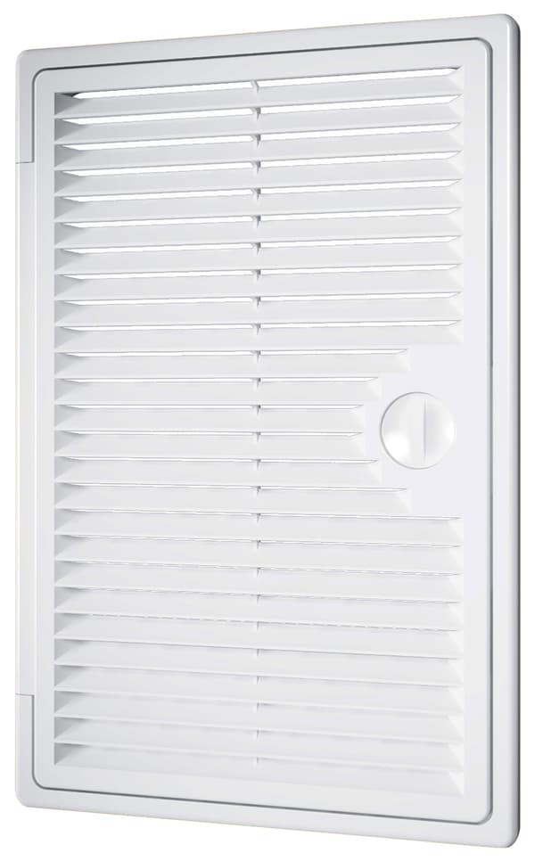 Ventilationsdør til GK-plader, 250x250 mm