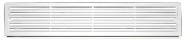 Dørventilationsgitter, 76x430 mm