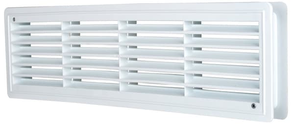 Dørventilationsgitter, 91x424 mm