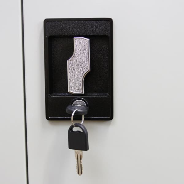 Dokumentskåp Arkivskåp 90 cm Med 2 Hyllor Förvaring Metall Låsbar Organisering Dokument Hyllor Kontor Kontorsskåp Ljusgrå Vitgrå Vit Grå Plattpackad