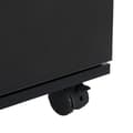 Miniatyrbild 8 av 9: Rootz Rolling Cabinet - Rolling Container - Office Container - Mobile File Cabinet - File Cabinet - 2 Drawer Filing Cabinet - Chest Of Drawers - Black