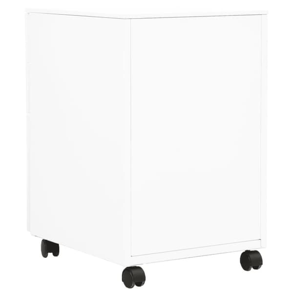 vidaXL Hurts vit 39x45x60 cm stål - Arkivskåp