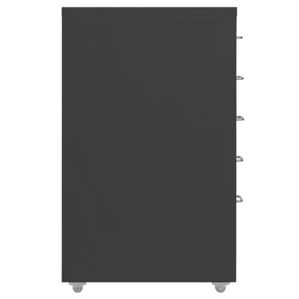 vidaXL Hurts antracit 28x41x69 cm metall - Arkivskåp