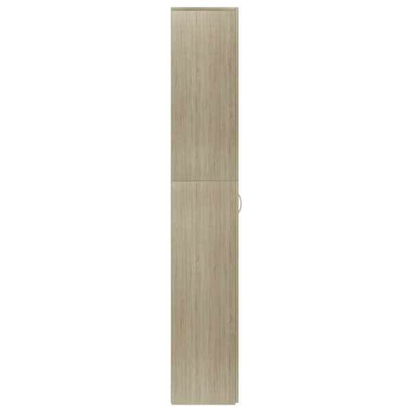 vidaXL Kontorsskåp sonoma-ek 60x32x190 cm konstruerat trä - Arkivskåp