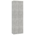 Pikkukuva 3 / 10: Toimistokaappi betoninharmaa 60x32x190 cm tekninen puu - Toimistokaappi - Toimistokaapit - Home & Living