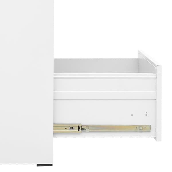 Dokumentskåp vit 46x62x102,5 cm stål - Hurts - Hurtsar - Home & Living