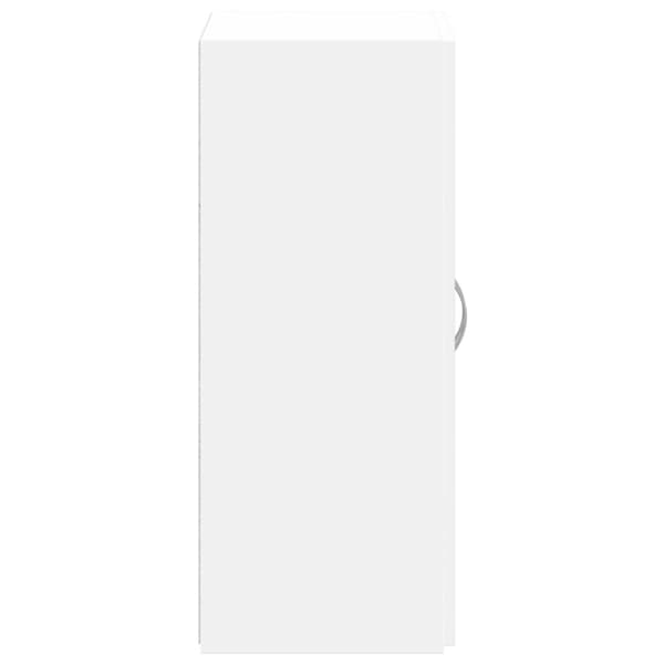 vidaXL arkivskab 60x32x77,5 cm konstrueret træ hvid
