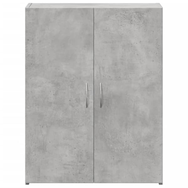 vidaXL Veggskap betonggrå 60x32x77,5 cm konstruert tre