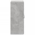 Pikkukuva 4 / 11: vidaXL Arkistokaappi betoninharmaa 60x32x77,5 cm tekninen puu
