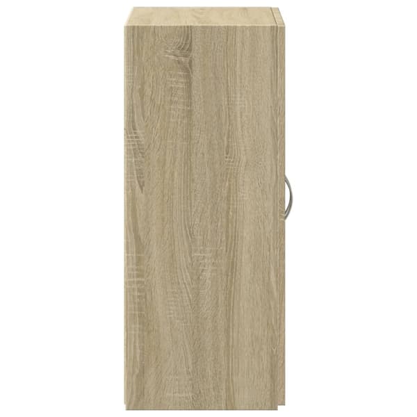 vidaXL Arkivskap sonoma eik 60x32x77,5 cm konstruert tre
