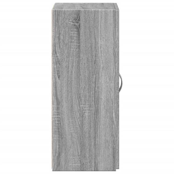 vidaXL Arkistokaappi harmaa Sonoma 60x32x77,5 cm tekninen puu