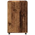 Miniatyrbillede 6 af 11: vidaXL rullebord 60x48x81 cm konstrueret træ gammelt trælook