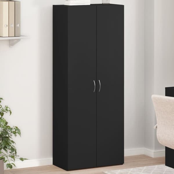 vidaXL arkivskab 60x32x153 cm konstrueret træ hvid