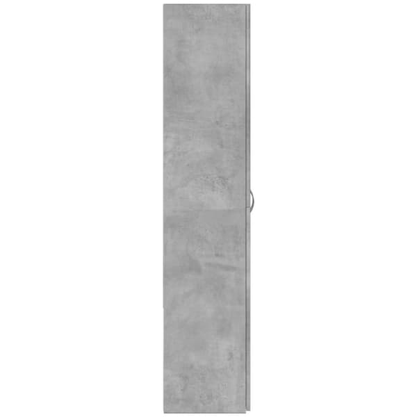 vidaXL arkivskab 60x32x153 cm konstrueret træ betongrå