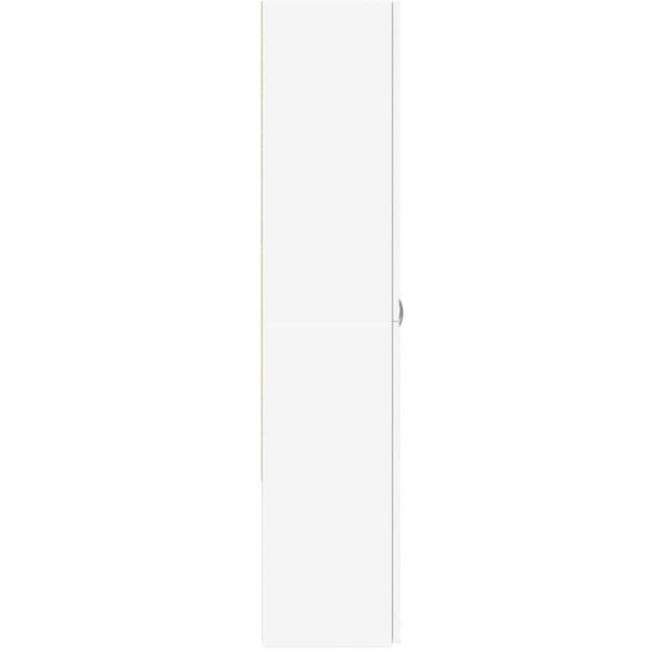 vidaXL Arkivskap hvit 60x32x153 cm konstruert tre