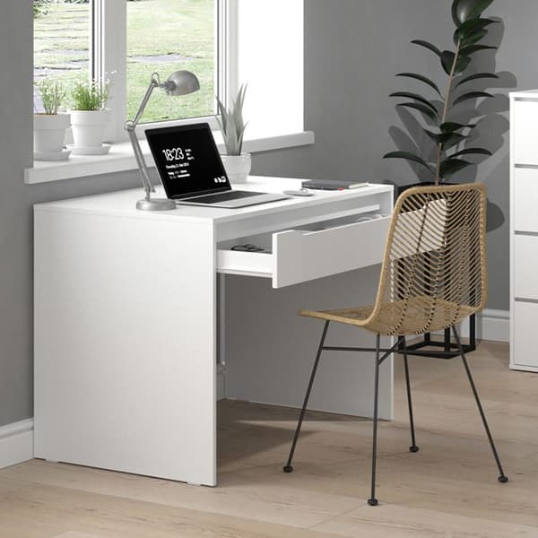 Vicco Ruben skrivbord, Vit, 100 x 65 cm