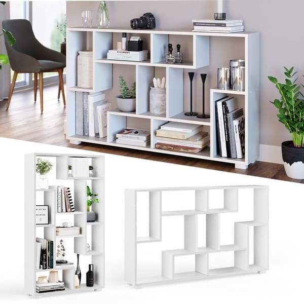 Vicco Domus kubförvaring, Vit, 70 x 120 cm 9 fläktar