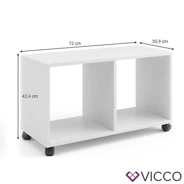 Vicco rulllåda för vikbox, kontorslåda, arkivskåp, kontorshylla, hylla