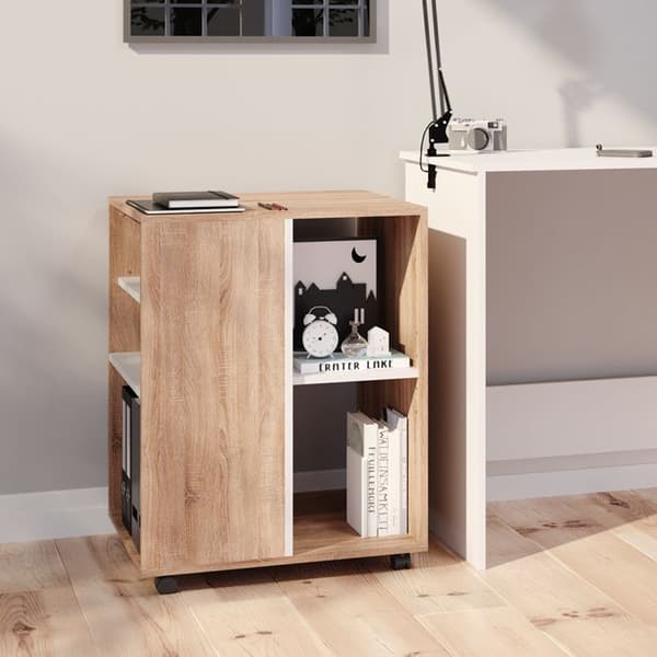 Vicco Rullande piedestal, Sonoma, 59 x 53 cm
