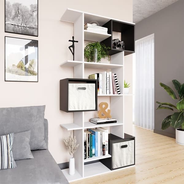 Vicco kubförvaring Cube, vit/antracit, 92 x 187,7 cm