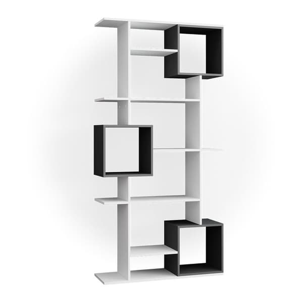 Vicco kubförvaring Cube, vit/antracit, 92 x 187,7 cm