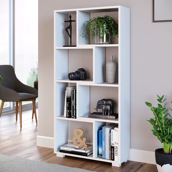 Vicco Domus kubförvaring, Vit, 60 x 120 cm 8 fack