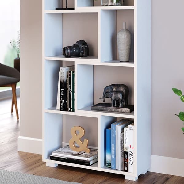 Vicco Domus kubförvaring, Vit, 60 x 120 cm 8 fack