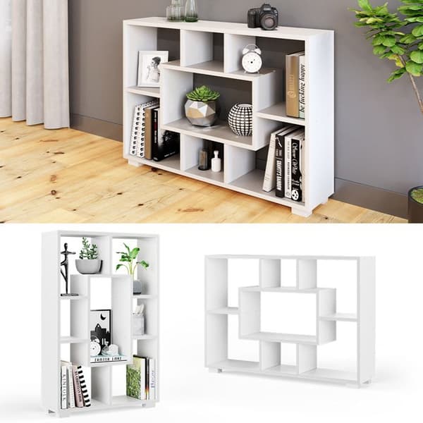 Vicco Domus kubförvaring, Vit, 60 x 90 cm 7 fack