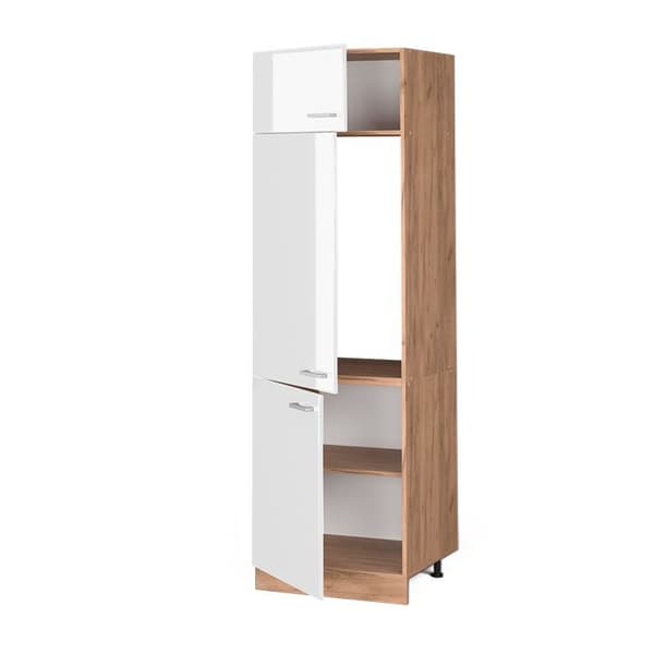 R-Line kylskåp, 60 cm, Högblank vit, Vicco