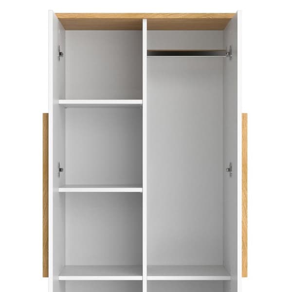 Barngarderob Malia, 70 x 186,8 cm, Vit, Vitalispa