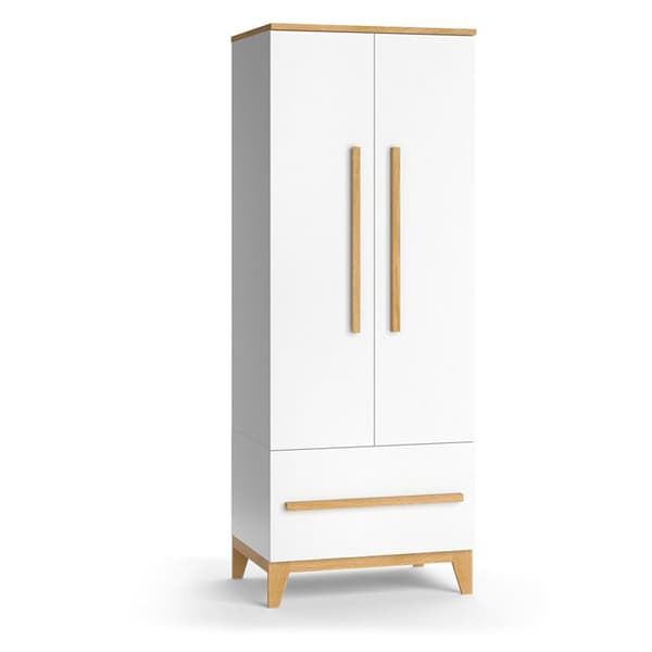 Barngarderob Malia, 70 x 186,8 cm, Vit, Vitalispa