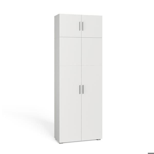 Vicco Frank Filhylla, Vit, 80 x 223 cm med skåpsförlängning