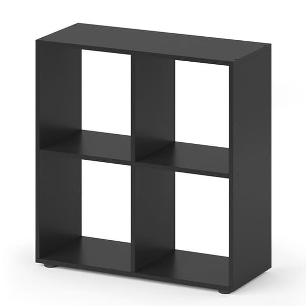 Vicco Tetra kubförvaring, Svart, 72 x 72,6 cm